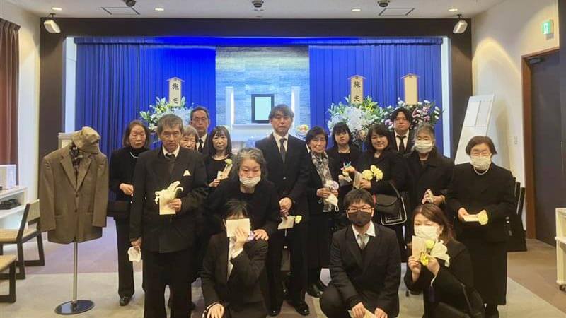 お父さんをキレイにして下さり、ありがとうございます。