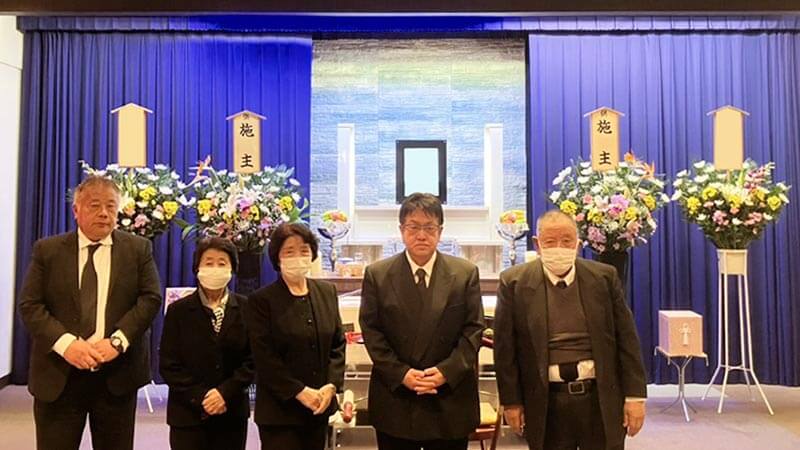 親切丁寧に対応して頂き、安心して見送りができました。