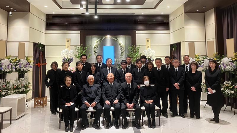 葬儀事例を頂いた、お客様の写真です。