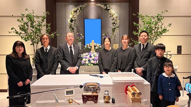 温かい気持ちで見送ることができました。